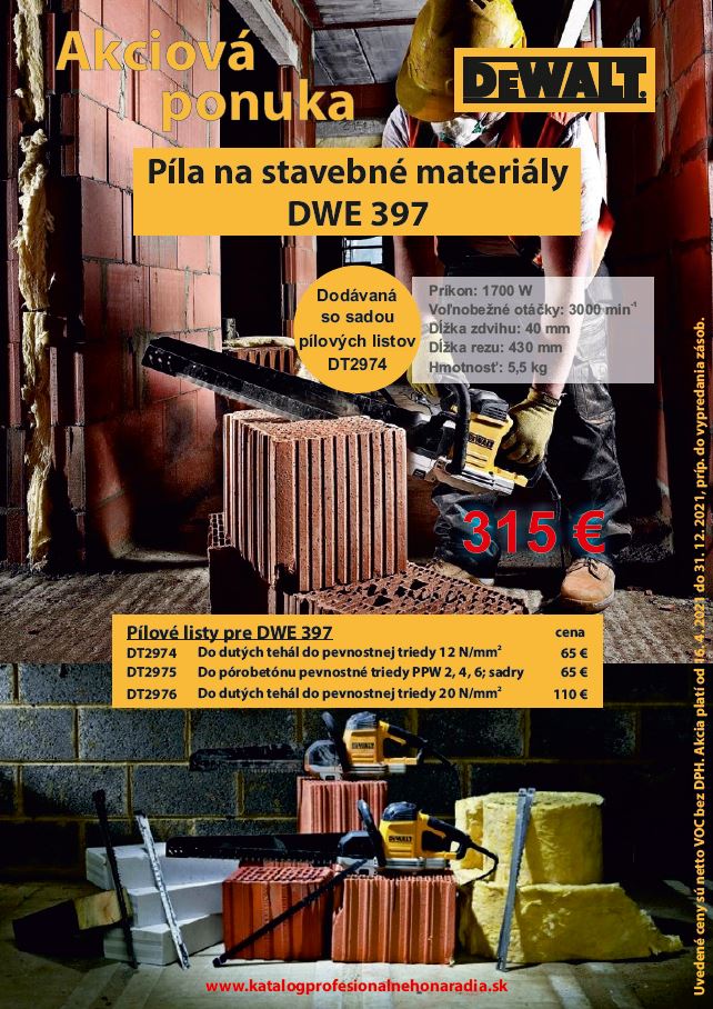 <strong>DEWALT</strong><br>DWE 397